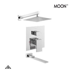 ½”  SHOWER MIXER FULL SET MOON