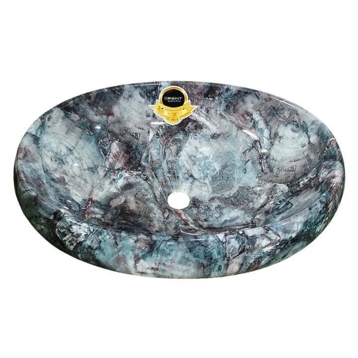 M396-3 Premium Quality Marble Counter Top Basin