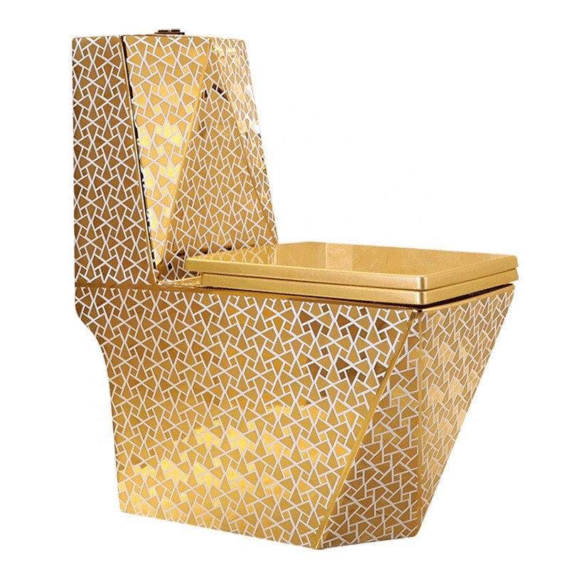 STANDARD DESIGN CERAMIC HIGH COMMODE GD-0389G