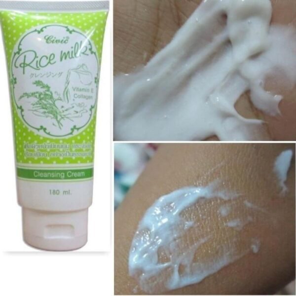 CIVIC Rice Milk Cleansing Cream Whitening Facewash - Image 2