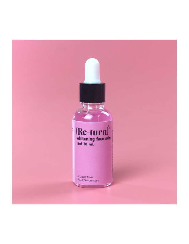 Return whitening face skin serum