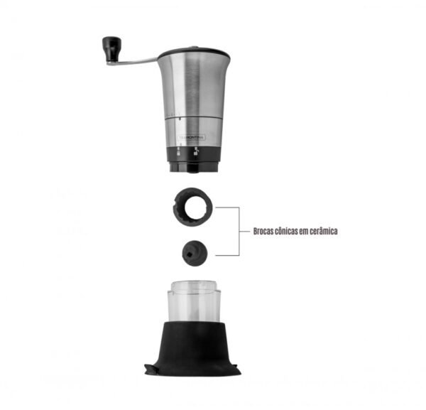 Tramontina Stainless steel coffee grinder