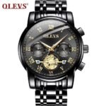 OLEVS Casual Sport Watches For Men Brand Luxury Military Business Retro Clock Fashion Chronograph Wristwatch-04