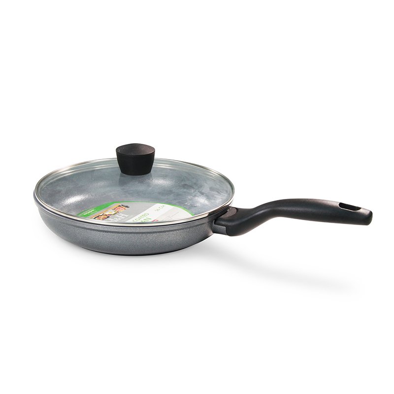 H&H Ceramic Coated Non-Stick Fry pan 26cm With lid