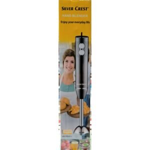 Silver Crest Hand Blender, 1000 Watt, 2 Speed, Black Electric Food Blender Hand Mixer, WK - 1704S - 2