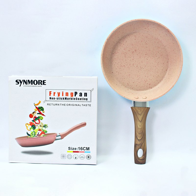 Frying Pan Non-Stick Marble Coating 16 Cm Synmore