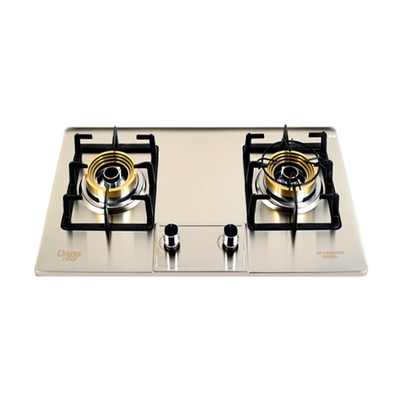 Disnie Double Burner Automatic Gas Stove -SS Top – DCGS-227SS