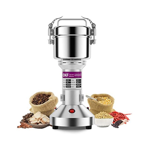 Electric Commercial & House Use Stainless Steel Spice Grinder-250g