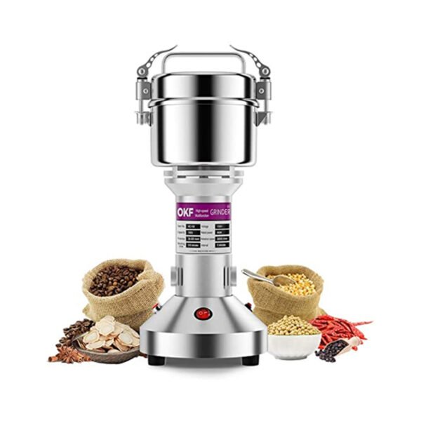 Electric Commercial & House Use Stainless Steel Spice Grinder-300g