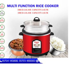 Disnie Automatic Multifunction Double Pot Rice Cooker- 1.8 Ltr - DRCD-1.8L-01R