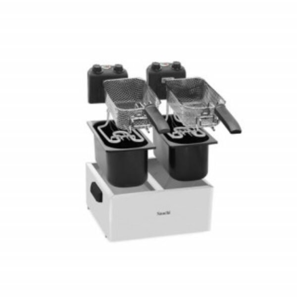 SAACHI DOUBLE DEEP FRYER NL-DF-4758. 6L