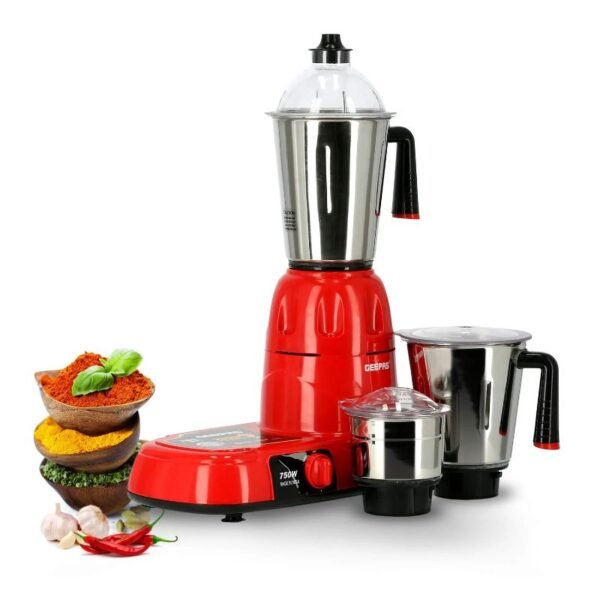 GEEPAS 3 IN 1 MIXER & GRINDER GSB5080N - 750W