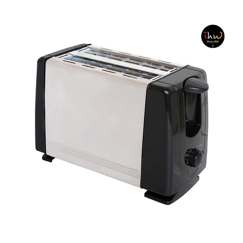 Ocean Bread Toaster 2 Slice Black  OBT011B