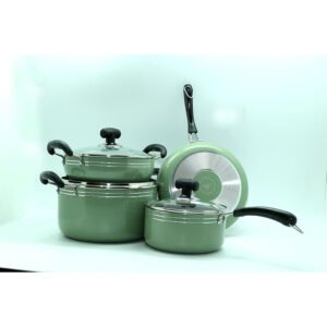 NOAH Nonstick Cookware Full Set - Olive
