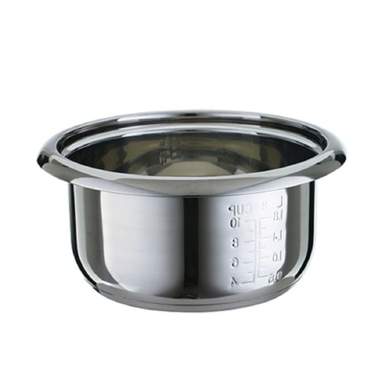 Rice cooker stainless steel inner pot 1.8 litre