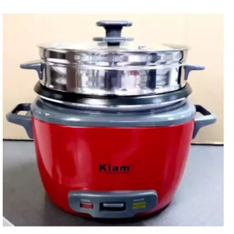 Kiam Drum Rice Cooker DRC-9704 NS (2.8L-Dobule pot)