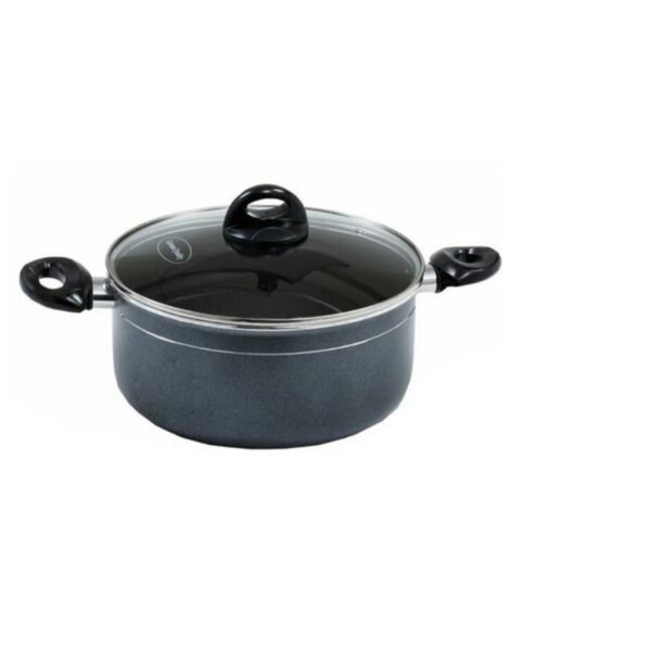 Kiam Non Stick 32 CM Casserole - Black