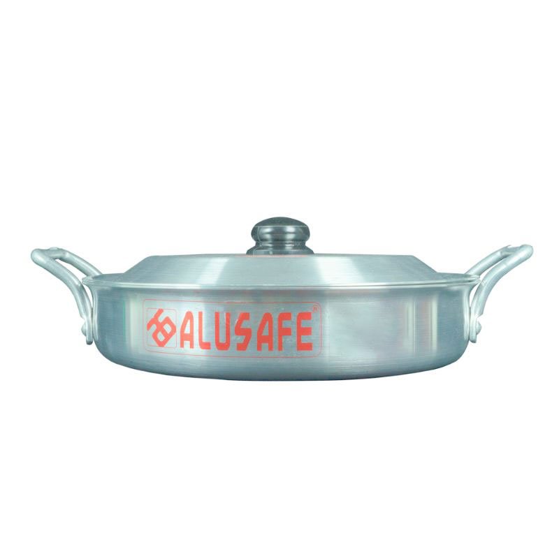 Alusafe Aluminium Roastpan with lid 38 cm ( 20 pcs roast appx ) ASRP-6300-L