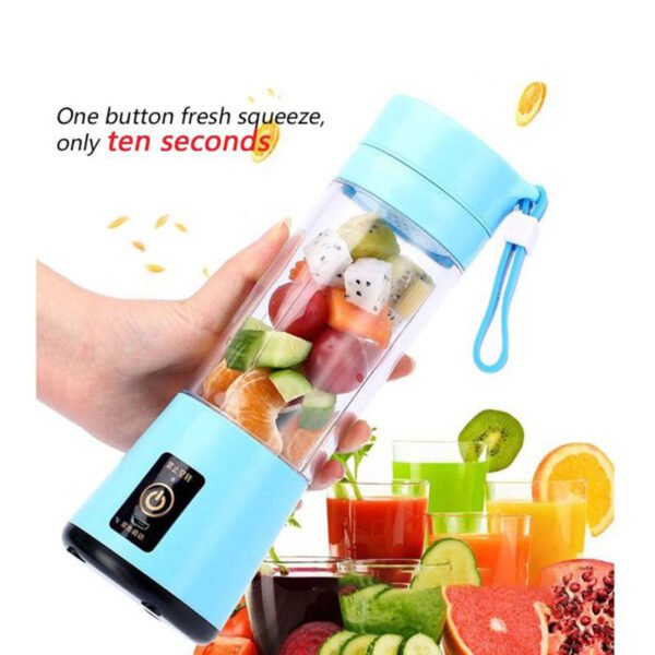 Portable Juicer Electric USB Rechargeable Smoothie Blender Machine Mixer Mini Juice Cup Maker fast Blenders food processor - KAZI TECH