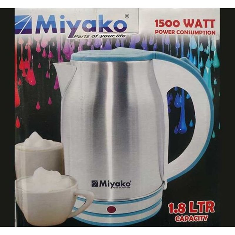 Miyako Electric Kettle MJK-805/806 HC (1.8 Ltr)