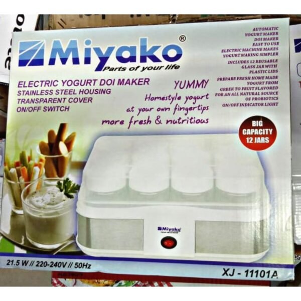 MIYAKO ELECTRIC DOI/YOGURT MAKER/AUTOMATIC YOGURT MAKER XJ-11101A