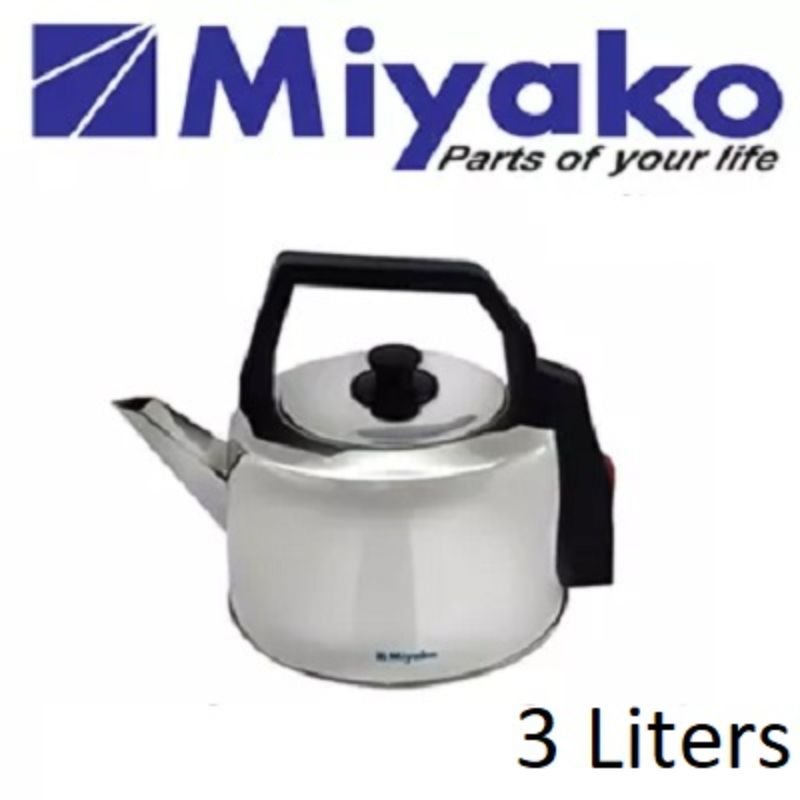 Miyako Automatic Electric Ketley Steel Body Dhulomdale: MK-A05-30� Capacity 3 liters