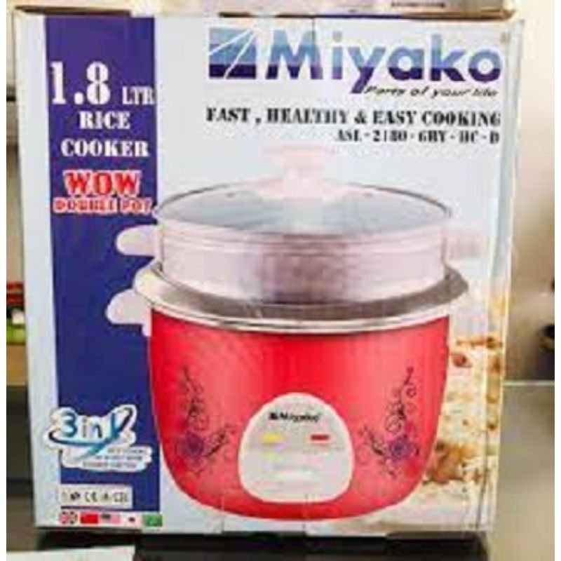 MIYAKO RICE COOKER 1.8L ASL-2180