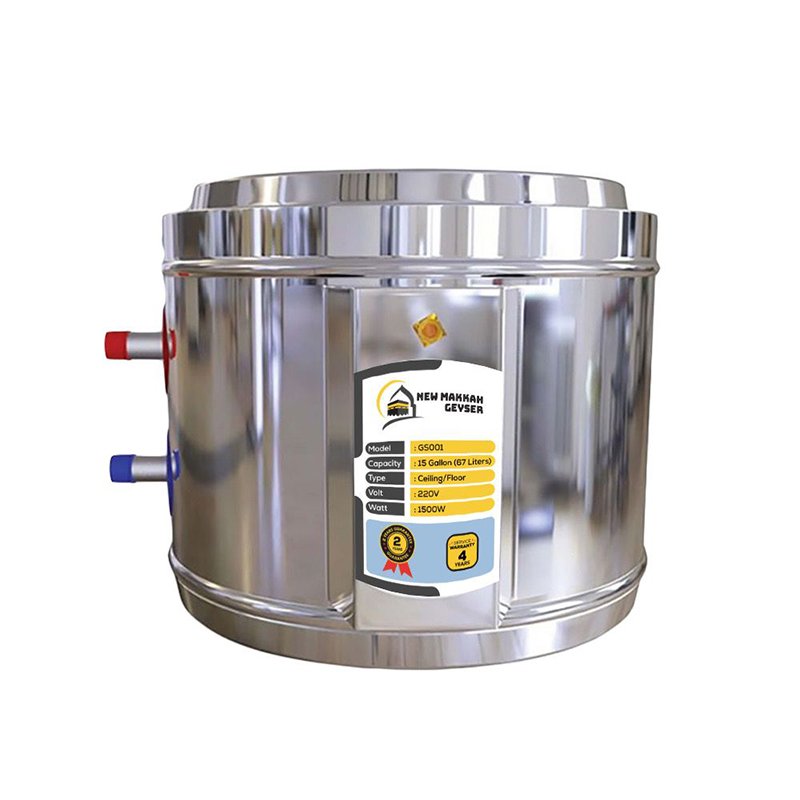 New Makkah Geyser 67 liter Stainless Steel