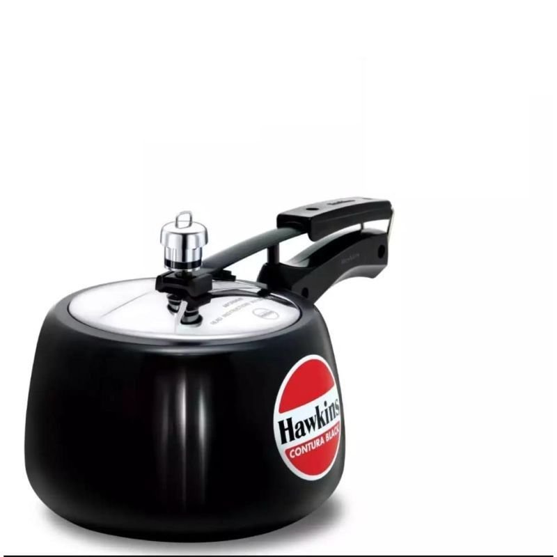 Hawkins Premium Luxury Contura Pressure Cooker 3 Ltr (Black)