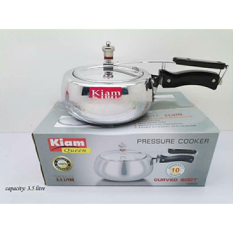 Kiam Premium Luxury Queen Pressure Cooker 3.5 Ltr