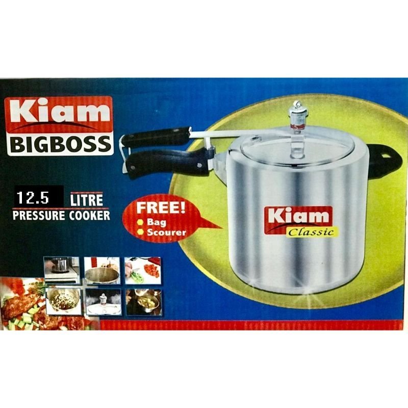 Kiam Premium Luxury Big Boss Classic Pressure Cooker 12.5 Ltr