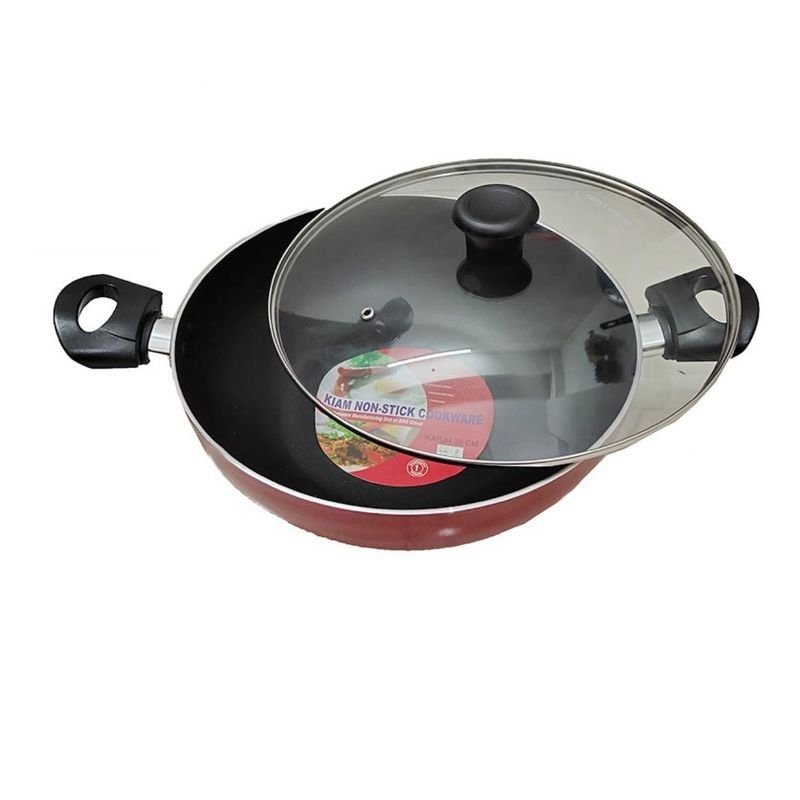 Kiam Premium Luxury Non Stick Karai 26 Cm – Induction Bottom