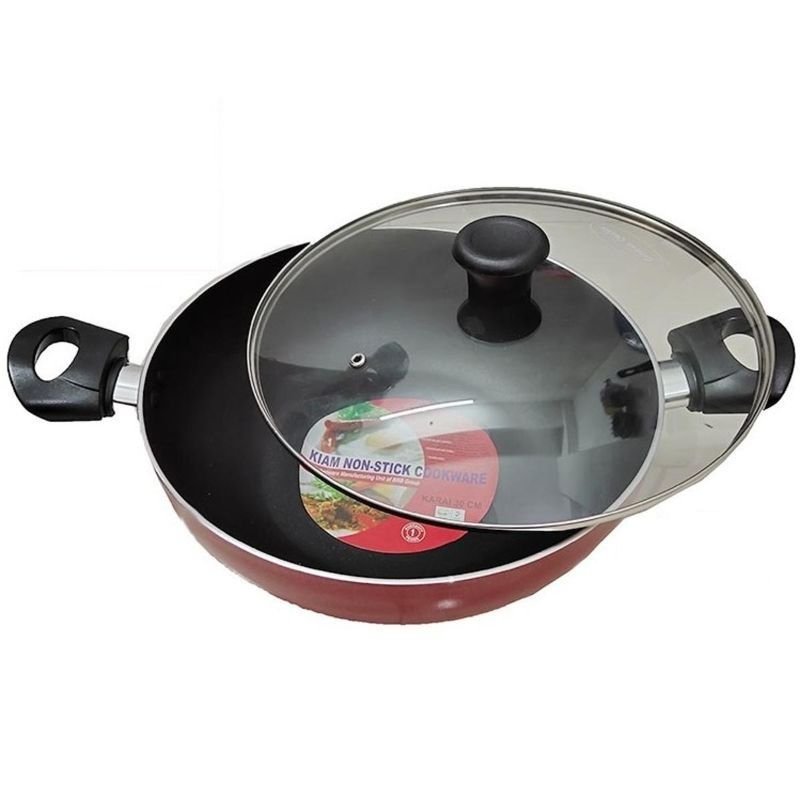 Kiam Premium Luxury Non Stick Karai 22 Cm – Induction Bottom