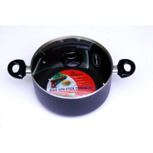 Kiam Premium Luxury Non Stick Casserole With Glass Lid - 26 Cm