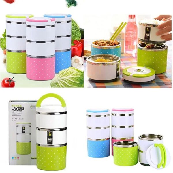 3 Layer Lunch Box