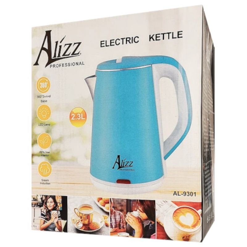 Alizz Al-9301 2.3-Liter Electric Kettle