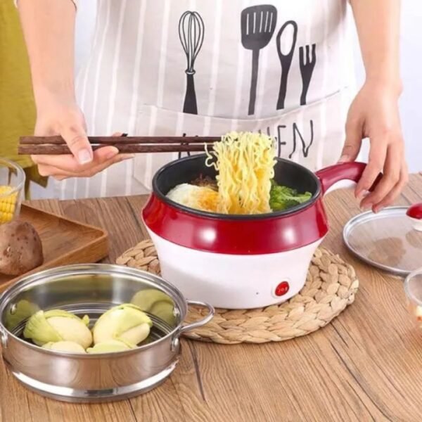 Exclusive Electric Mini Multicooker, High Quality Cooking Pot, Grill and Steaming Pot, Mini Rice Cooker.