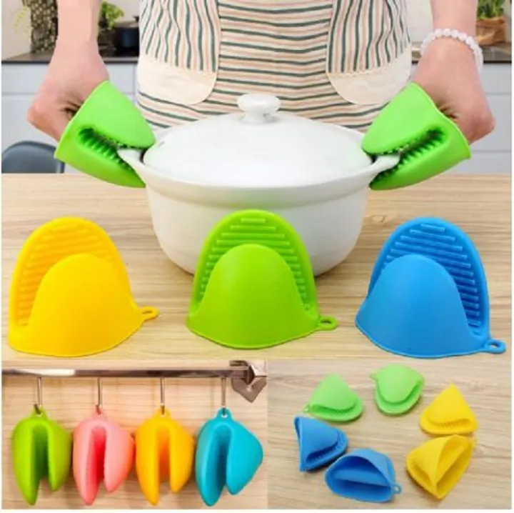 1Pcs Grip Oven Pot Holder Silicone Glove