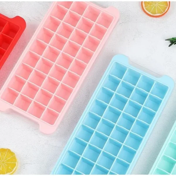 Silicon Ice Box For Freezing- Multicolor - Kitchen Accessories