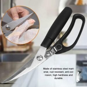 Stainless Steel Fish and Grill Cutter Scissor - Multicolor