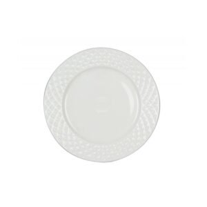 Fine China Plate - White