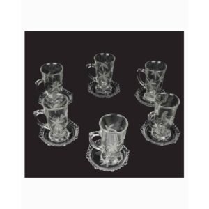 Cup & Saucer Set - Transparent