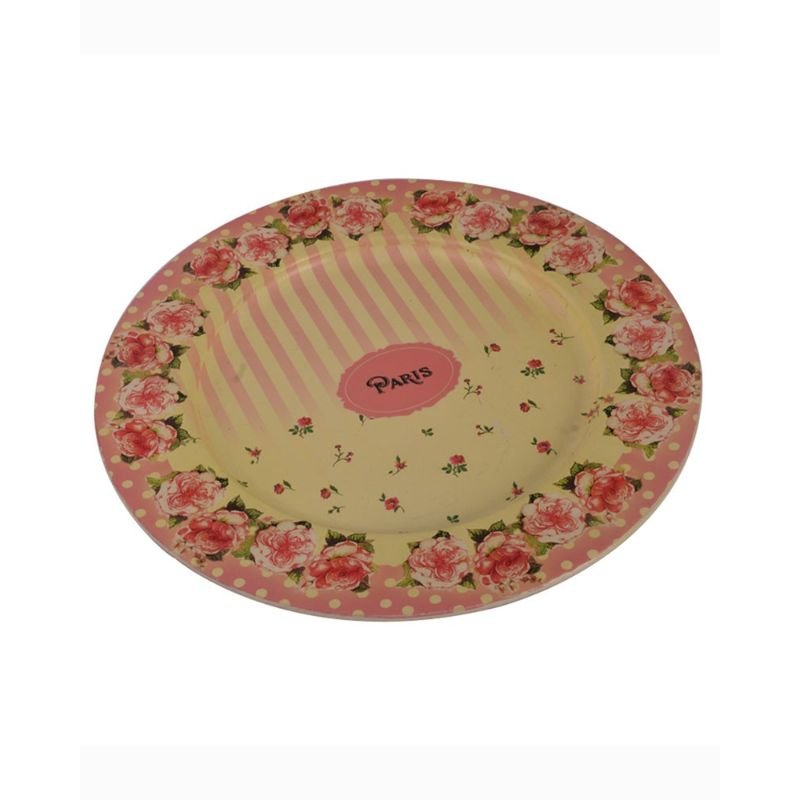 Decorative Floral Plate