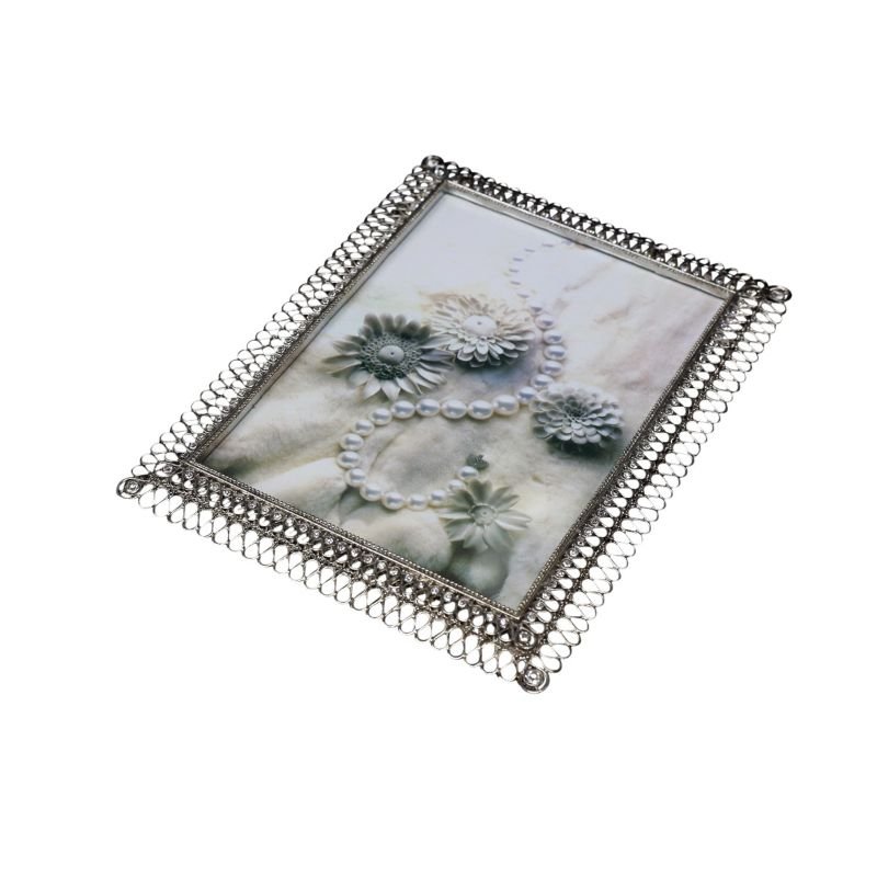 Standing Photo Frame – Silver – 3R