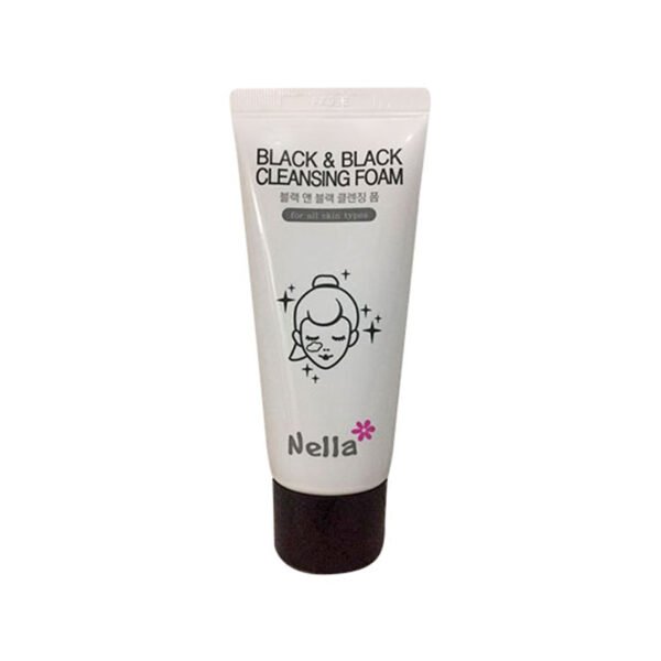 Nella Black & Black Cleansing Foam- 50ml