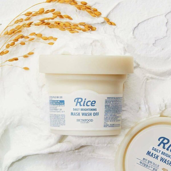 Skinfood Rice Daily Brightening Mask Wash Off- 210g