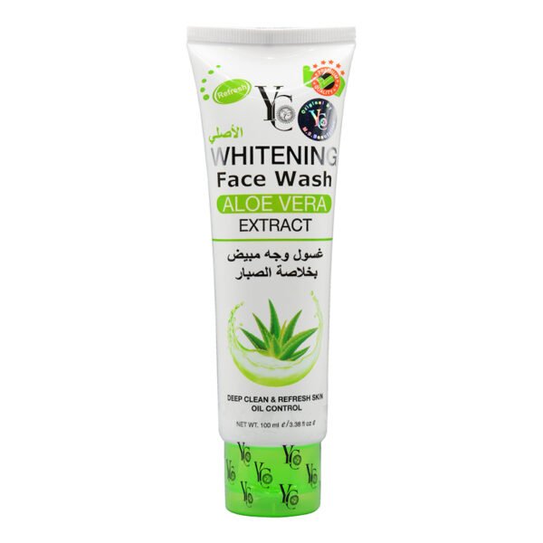 YC ALOEVERA EXTRACT WHITENING FACE WASH 100 ML