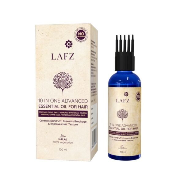 Lafz Essential Hair Oil 100 ML 10 in 1 Advanced BD