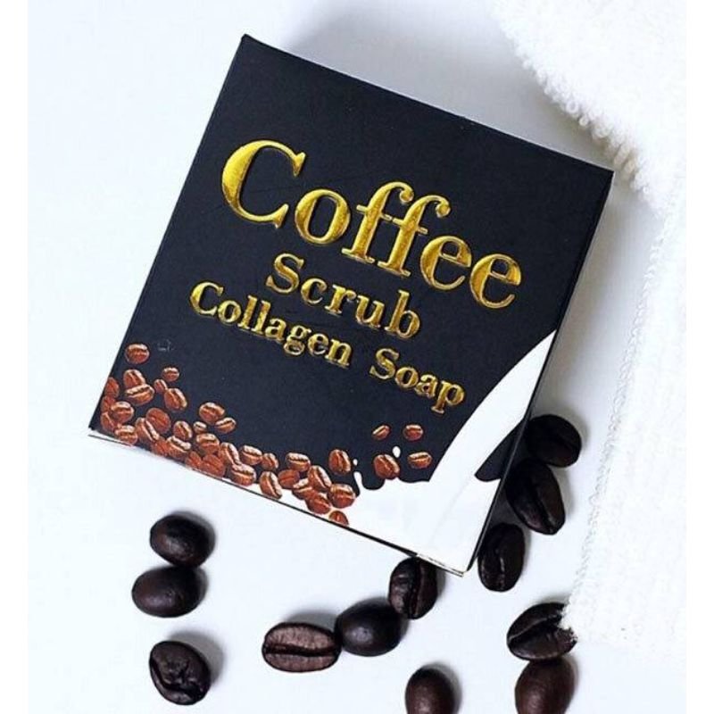 Coffee Scrub Collagen Soap – 65gm