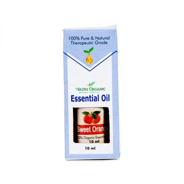 Wazih Organic Sweet Orange Essential Oil 10 ml